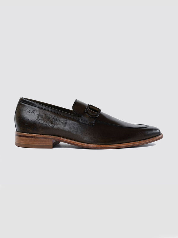 Language Olive Men Loafers