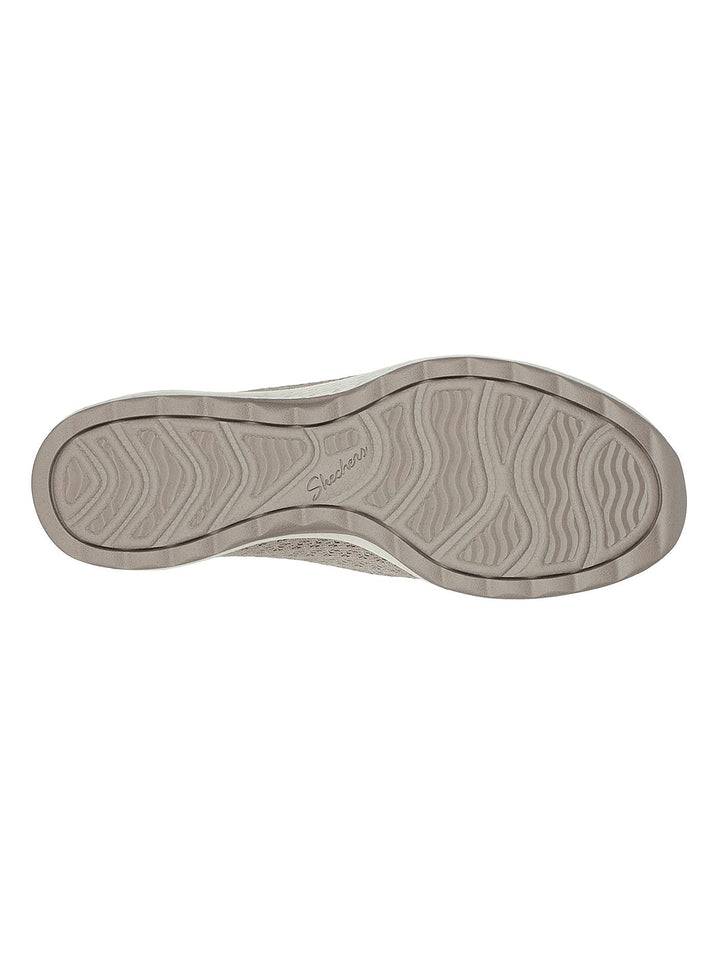 Skechers Taupe Women Up Lifted Ballerinas