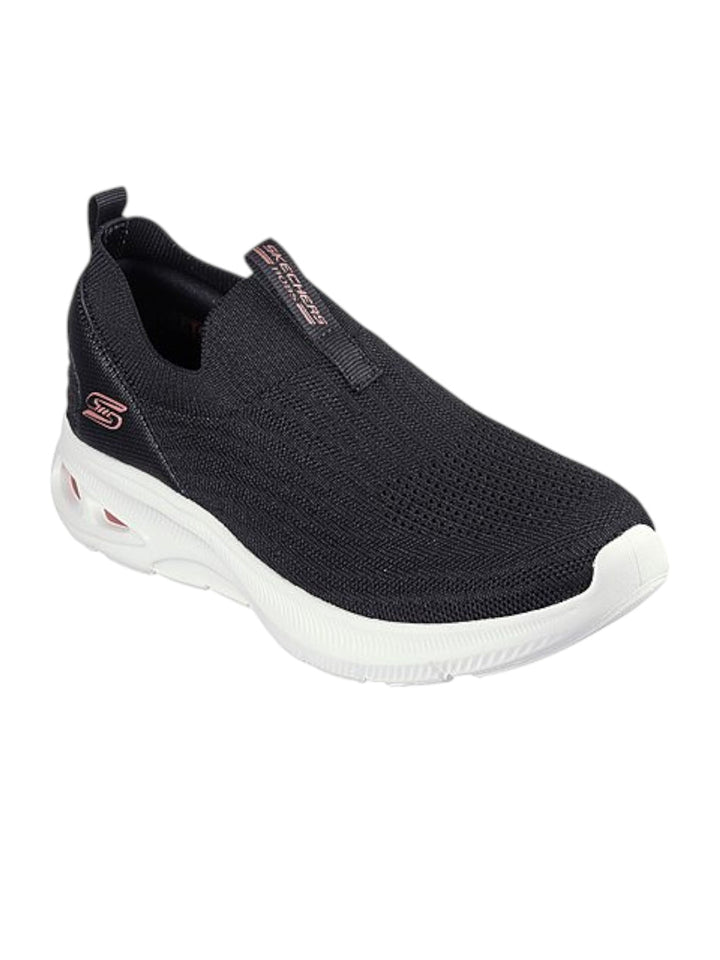Skechers Black Women Bobs Unity Sleek L Slip On Sneakers