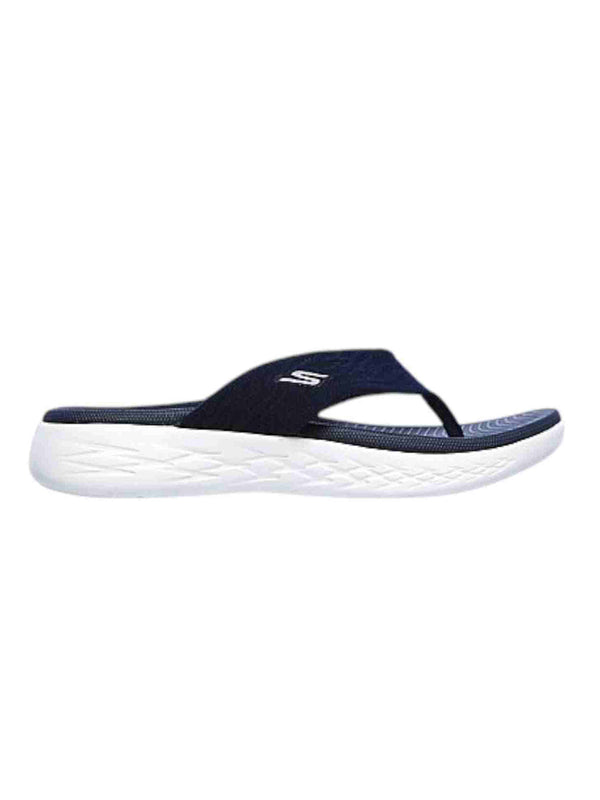 Skechers Navy Women On The Go 600 Sunny Flip-Flops