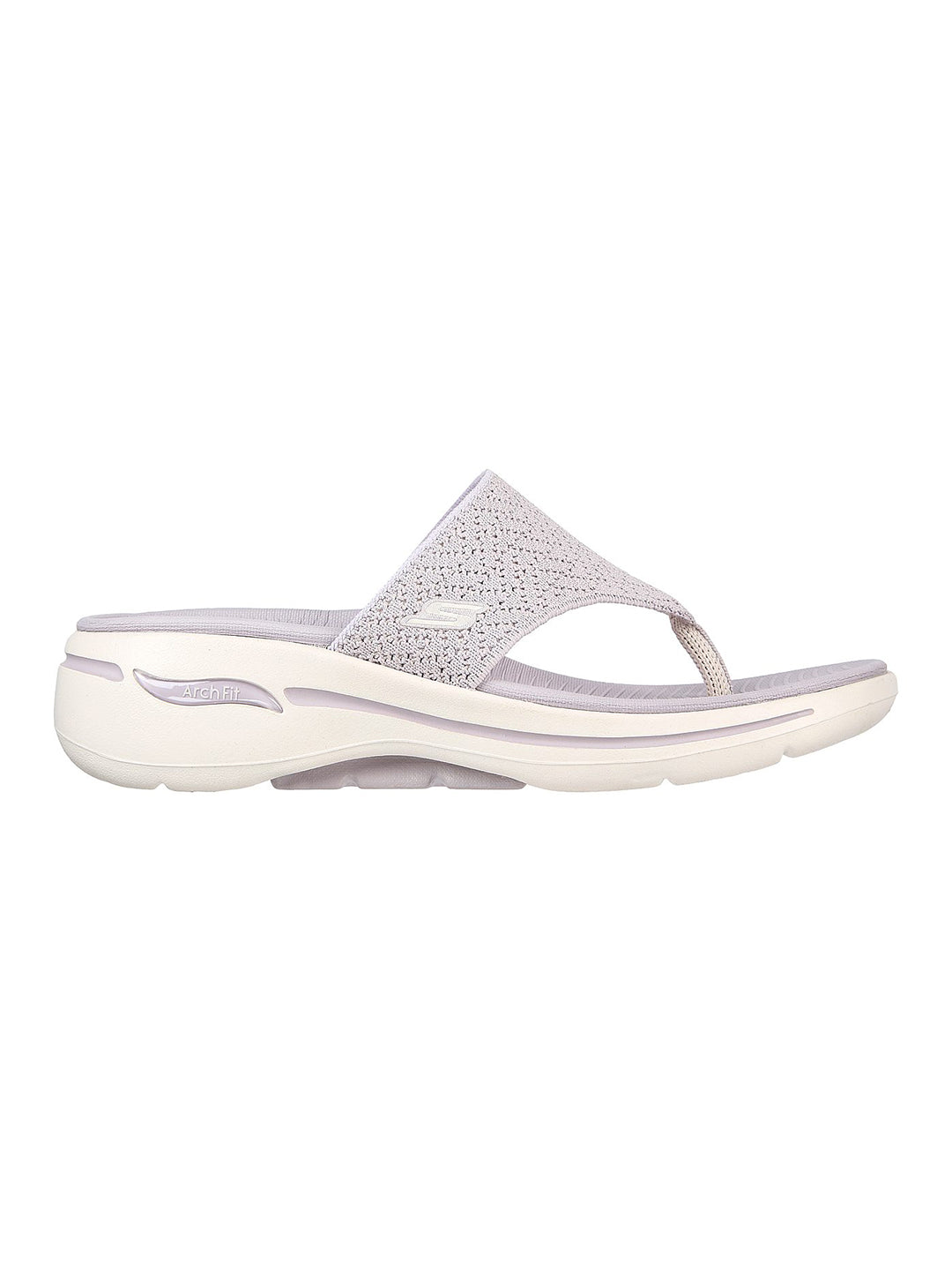 Skechers Lilac Women Go Walk Arch Fit Sandal Wee Flip-Flops