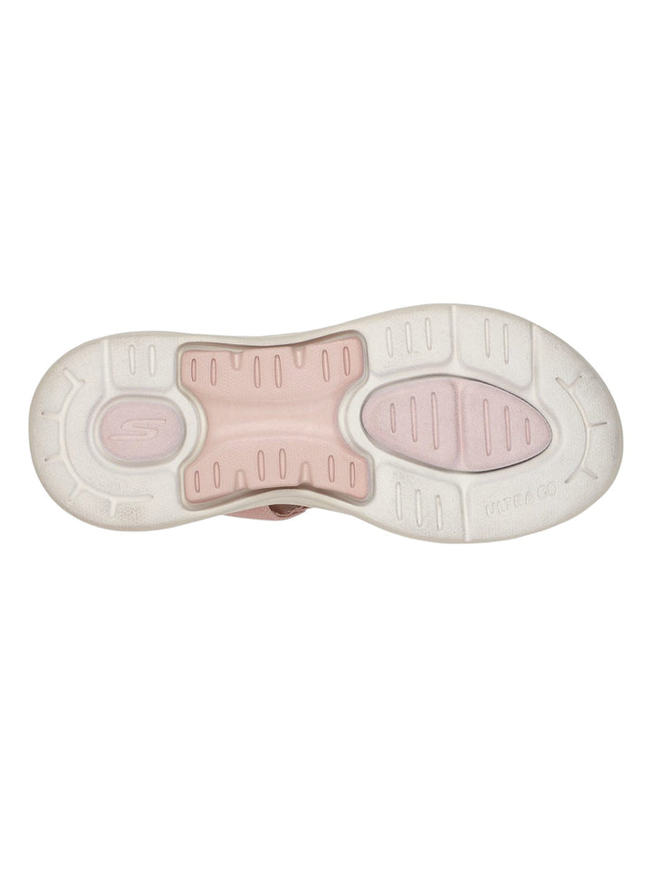 Skechers Rose Gold Women Go Walk Arch Fit Sandal Ast Flats