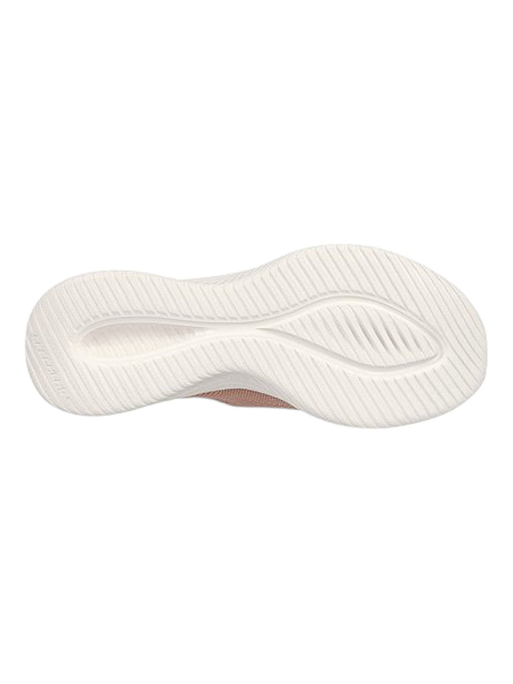 Skechers Tan Women Ultra Flex 3.0 Brilliant Path Slip On Sneakers