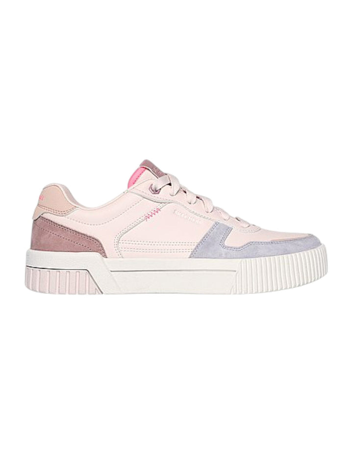 Skechers Rose Gold Women Jade Stylish Type Lace Up Sneakers