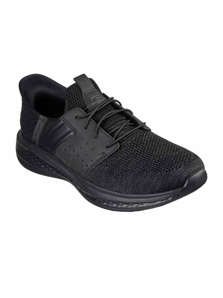 Skechers Black Men Slade Ocon Slip On Sneakers