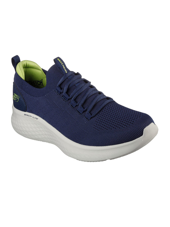 Skechers Navy Men Skech Lite Pro Faint Flair Slip On Sneakers