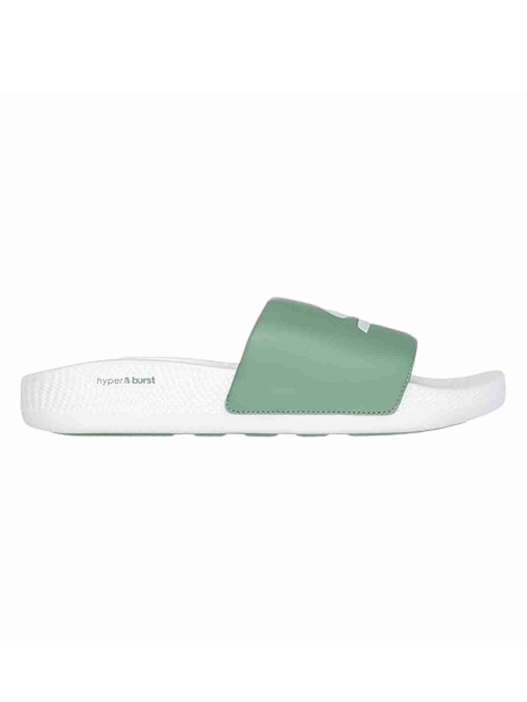 246020 Wht Shop Skechers Green Men Hyper Slide Deriver Sliders Online