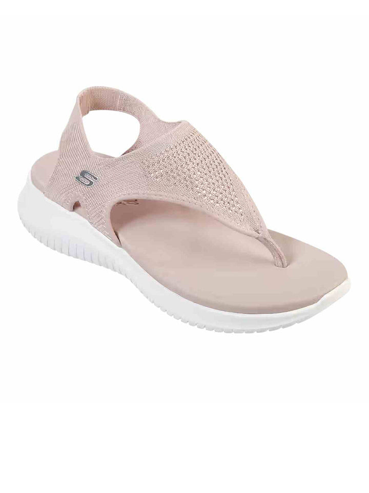 Skechers Pink Women Ultra Flex Spring Motion Flats
