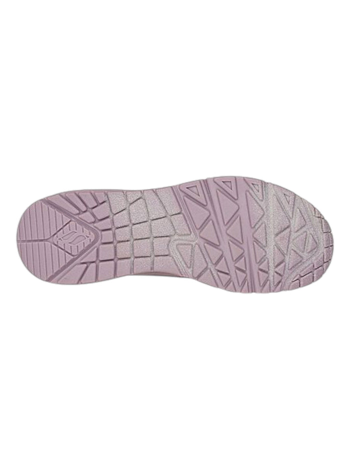 Skechers Purple Women Uno Stand On Air Lace Up Sneakers