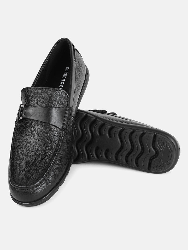 Gordon And Bros Black Men Loafer