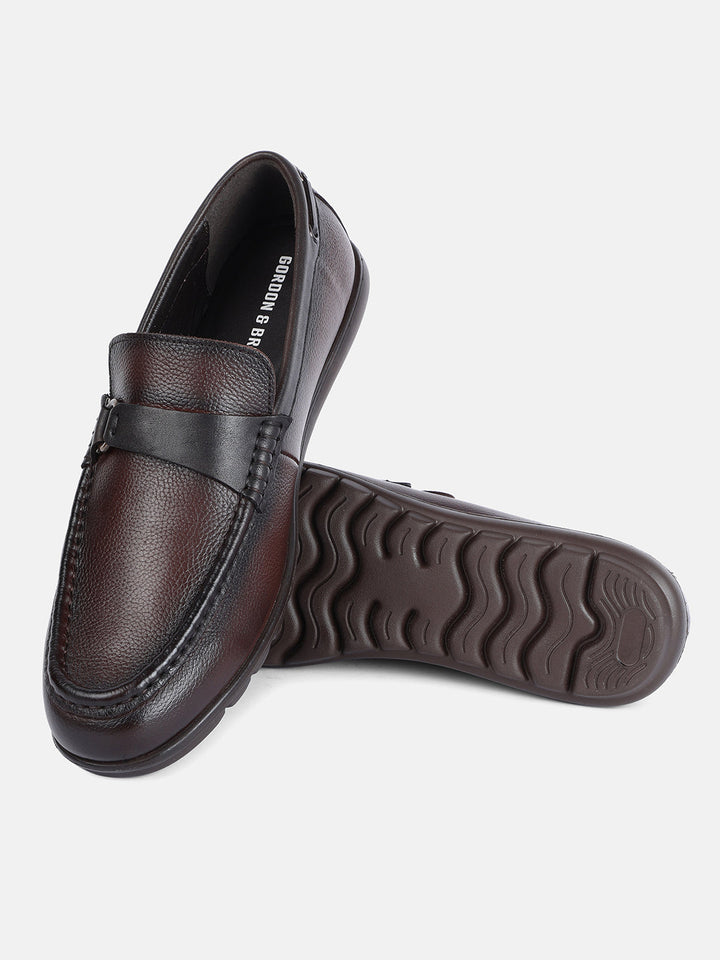 Gordon And Bros Brown Men Loafer