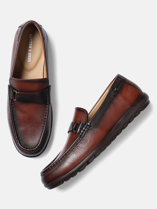Gordon And Bros Tan Men Loafer